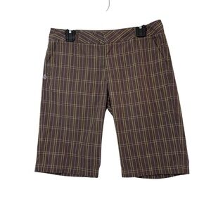 Vintage y2k Women’s Volcom Brown Plaid Shorts